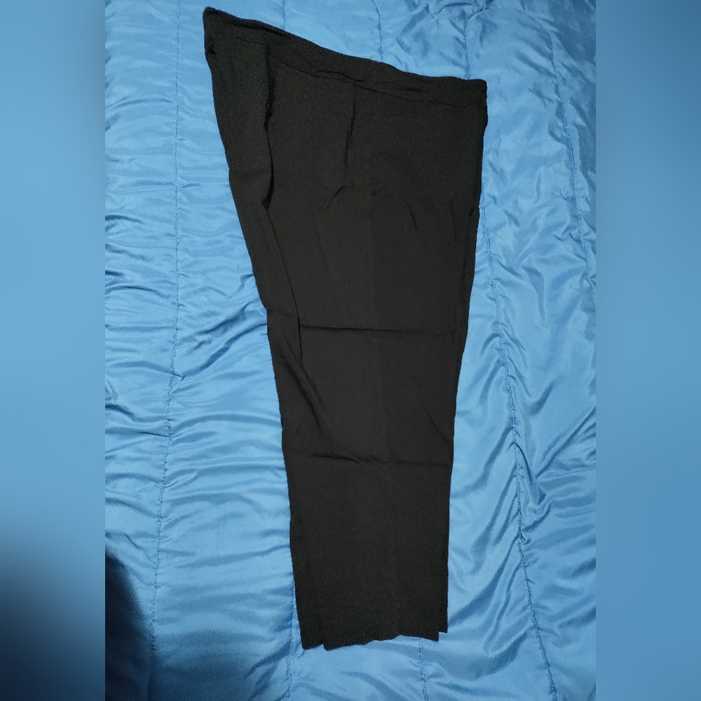 Terra & Sky 3x (24w-26w) petit black dress pants.